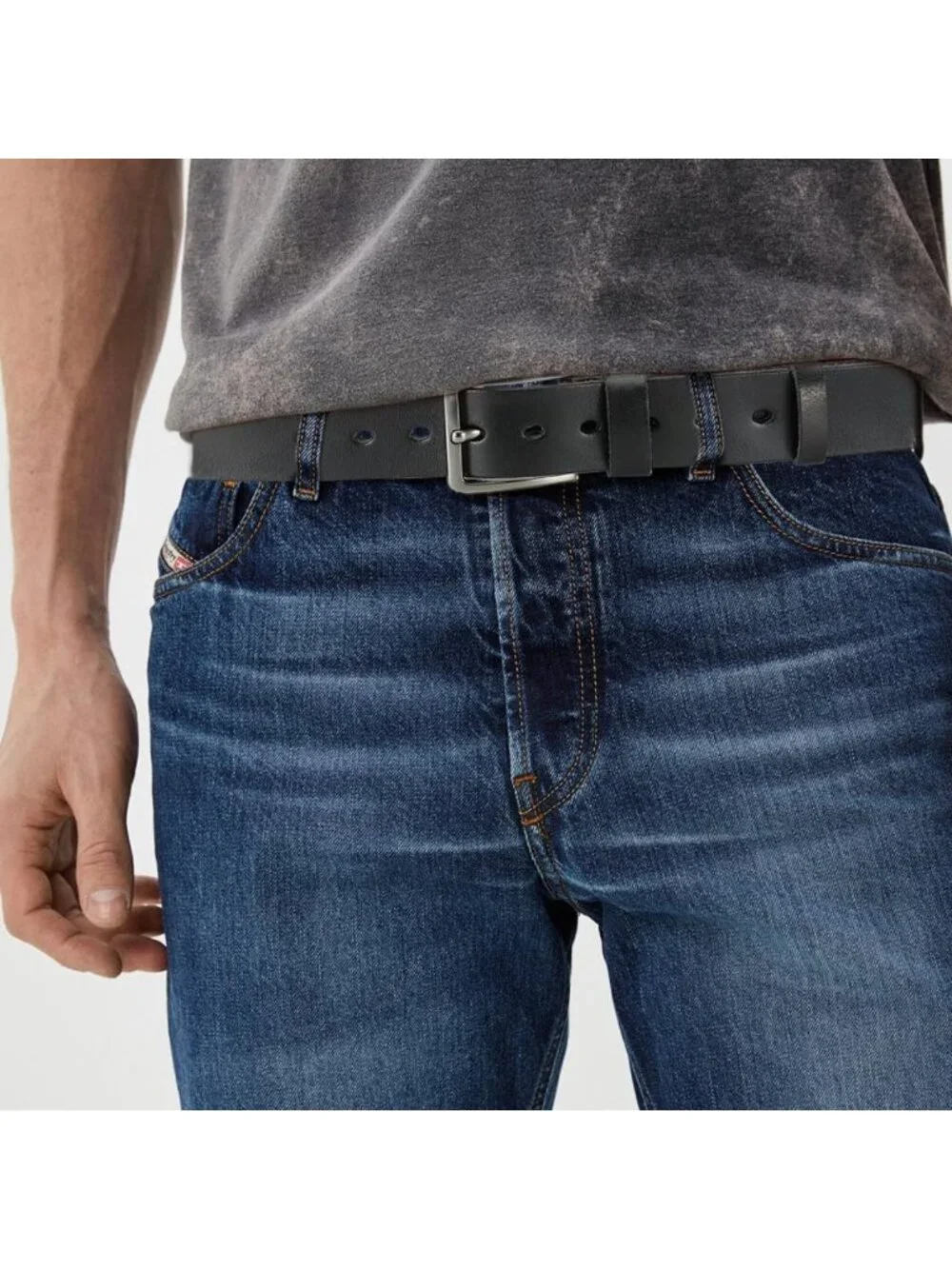 Handmade Men's Full Grain Leather Belt, 1.5